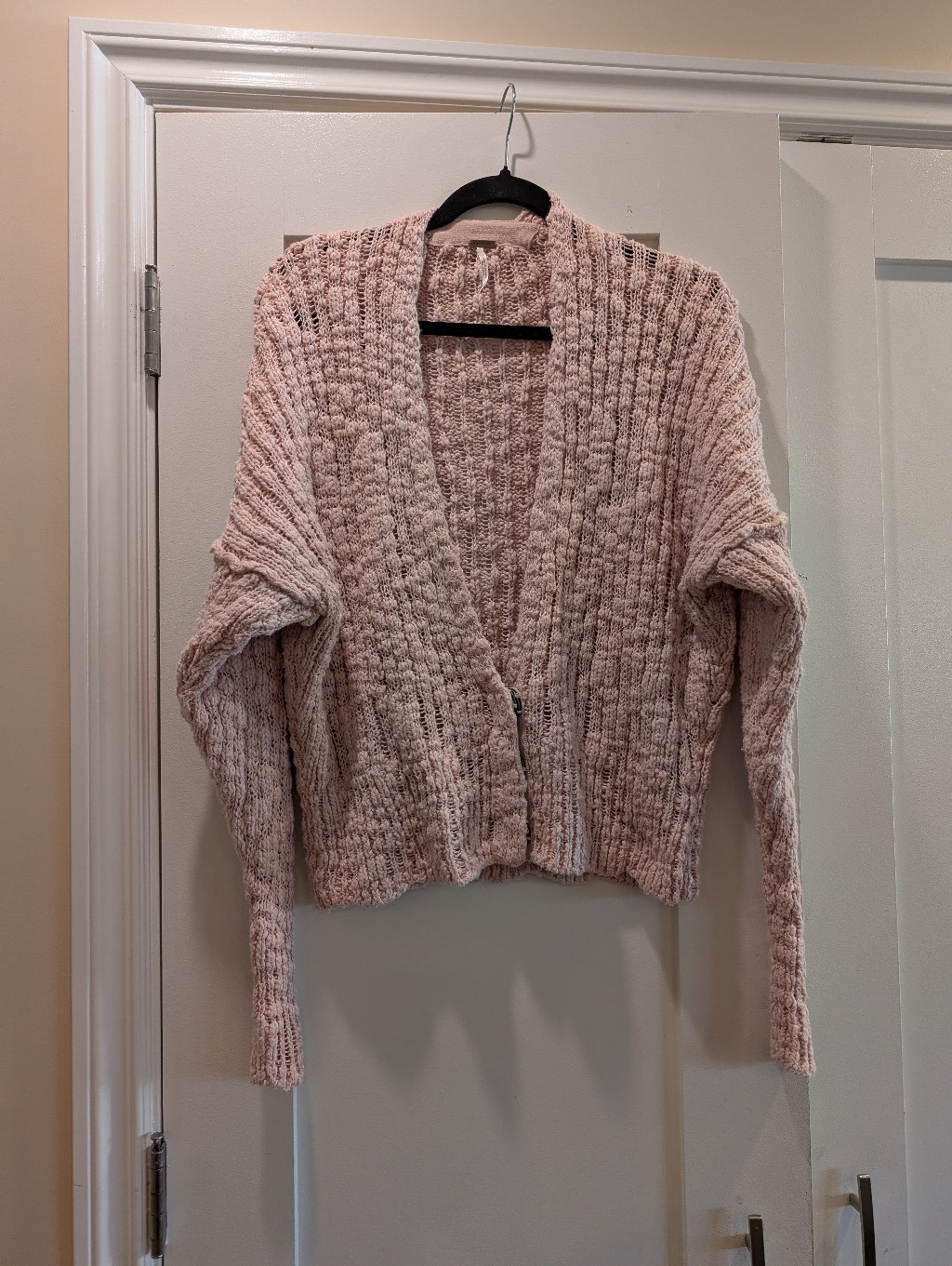 Free People Boxy Cropped Cardigan,Xs